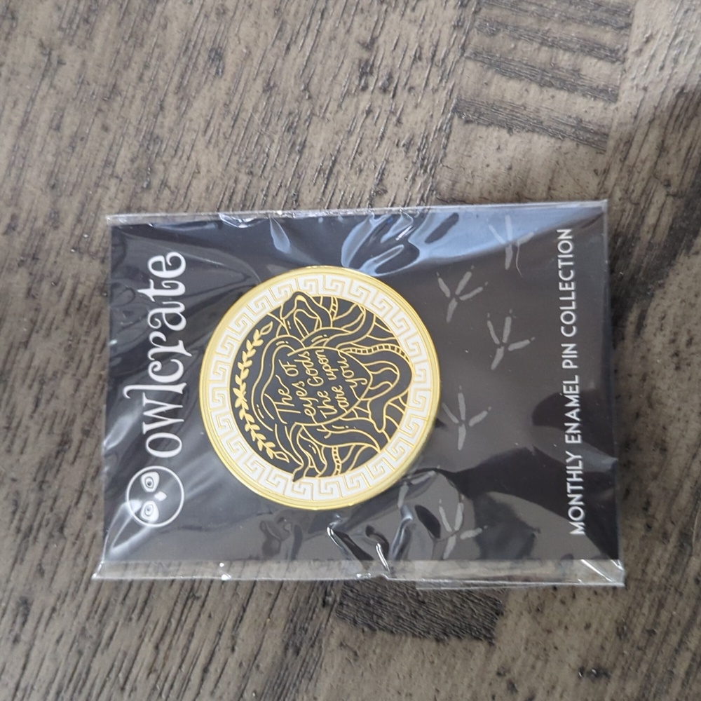 Owlcrate January 2021 lore enamel pin